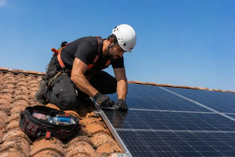 Maintenance et monitoring de panneaux solaires à Saint-Georges-des-Coteaux