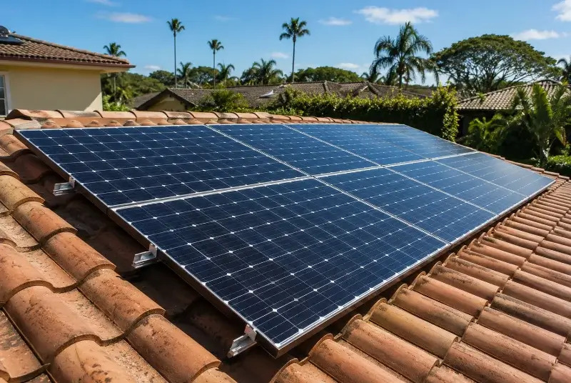Installation de panneaux solaires à Saint-Georges-des-Coteaux